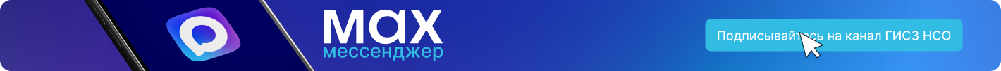 Ссылка на канал ГИСЗ НСО в MAX